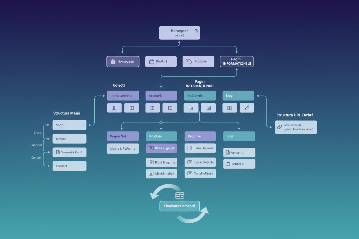 Arhitectură Magazin Shopify